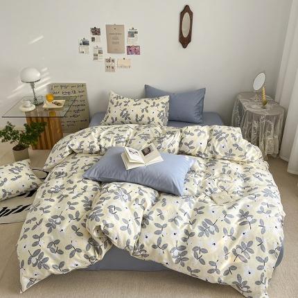 91家纺网 家纺一手货源 找家纺 （总）雅居纺 2022新款全棉13070混搭碎花四件套