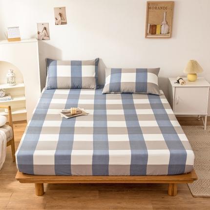 91家纺网 家纺一手货源 找家纺 （总）芃成 2022新款全棉老粗布床笠款