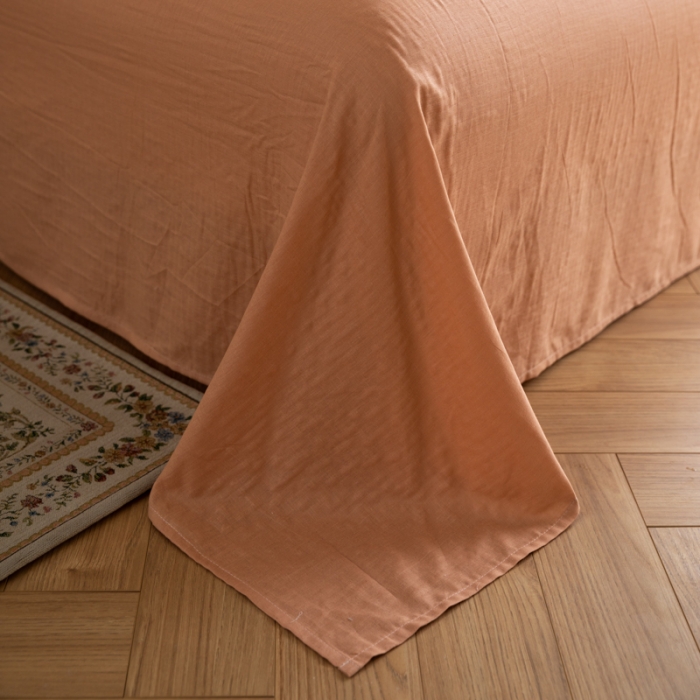 91家纺网 家纺一手货源 找家纺 （总）淑女公社家纺2022新款纯棉双层纱花边款四件套