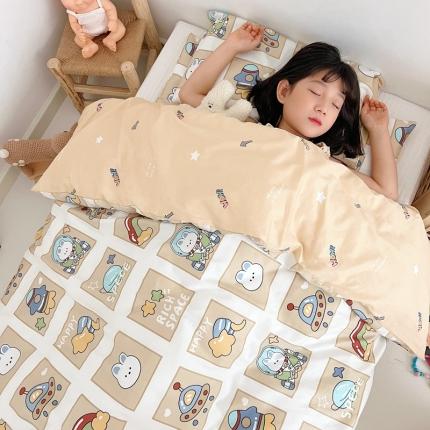 91家纺网 家纺一手货源 找家纺 （总）宝贝优选 2022新款A类60S贡缎多件套儿童六件套