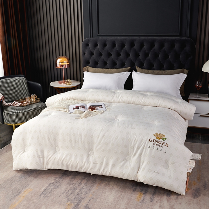 91家纺网 家纺一手货源 找家纺 （总）丽卡家纺 家居馆 2023新款生姜暖绒春秋被