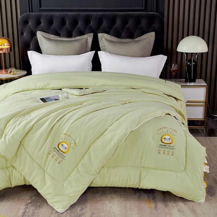 91家纺网 家纺一手货源 找家纺 （总）丽卡家纺  2023新款绵小芙蚕绒棉暖绒子母被