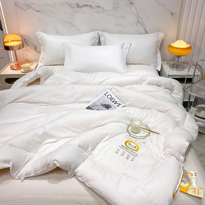 91家纺网 家纺一手货源 找家纺 （总）丽卡家纺 2023新款绵小芙蚕绒棉暖绒被