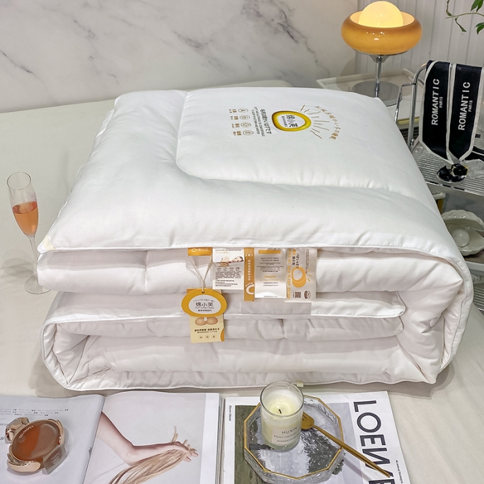 91家纺网 家纺一手货源 找家纺 （总）丽卡家纺 2023新款绵小芙蚕绒棉暖绒被