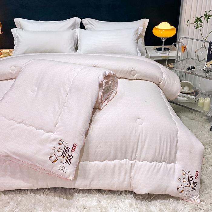 91家纺网 家纺一手货源 找家纺 丽卡家纺 家居馆 2023新款绵豆豆子母被 绵豆豆子母被-粉色