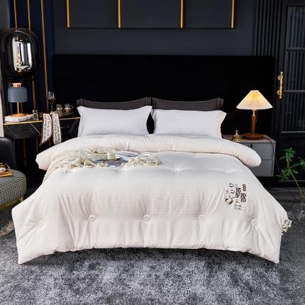 91家纺网 家纺一手货源 找家纺 丽卡家纺 家居馆 2023新款绵豆豆春秋被 绵豆豆-粉