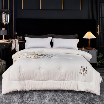 91家纺网 家纺一手货源 找家纺 丽卡家纺 家居馆 2023新款绵豆豆春秋被 绵豆豆-灰