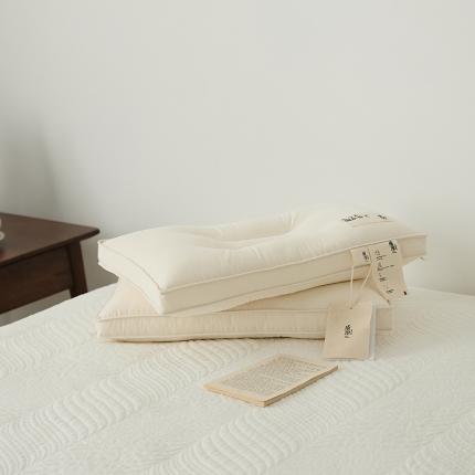 （总）境月 质原生态抑菌枕头枕芯护颈枕-立体儿童款