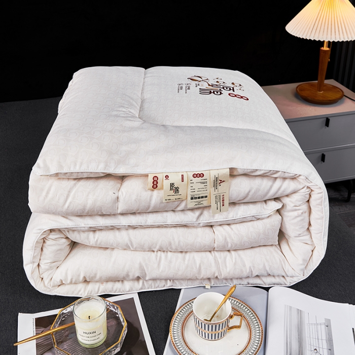 91家纺网 家纺一手货源 找家纺 丽卡家纺 家居馆 2023新款绵豆豆春秋被 绵豆豆-灰