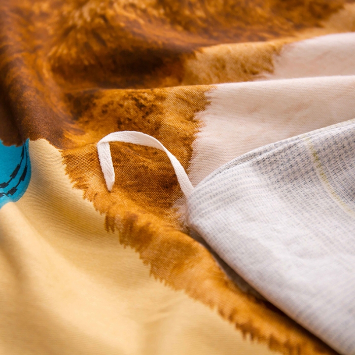 91家纺网 家纺一手货源 找家纺 帅露 2022新款大版印花磨毛四件套 史蒂夫