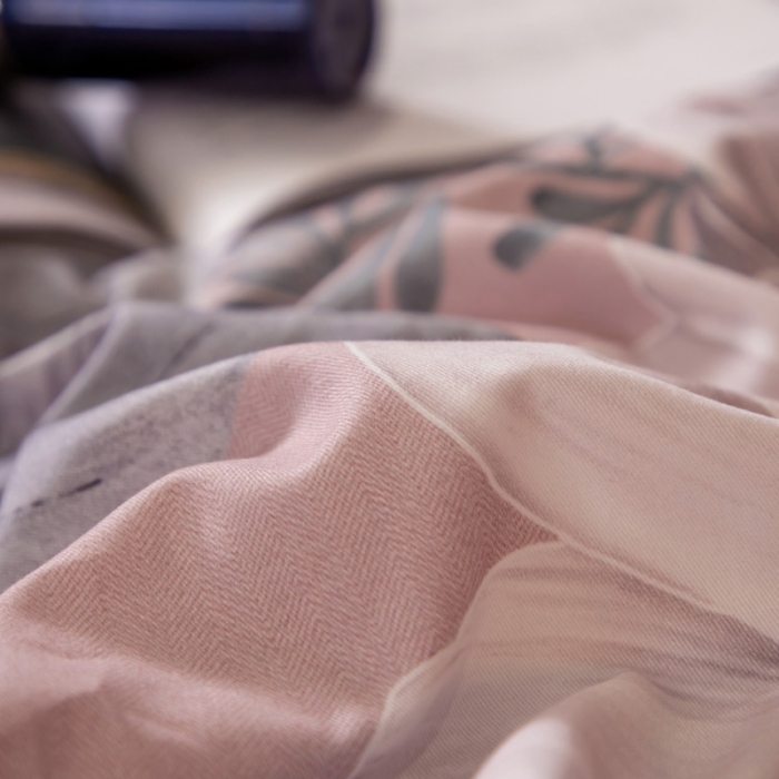 91家纺网 家纺一手货源 找家纺 帅露 2022新款大版印花磨毛四件套 恬爱