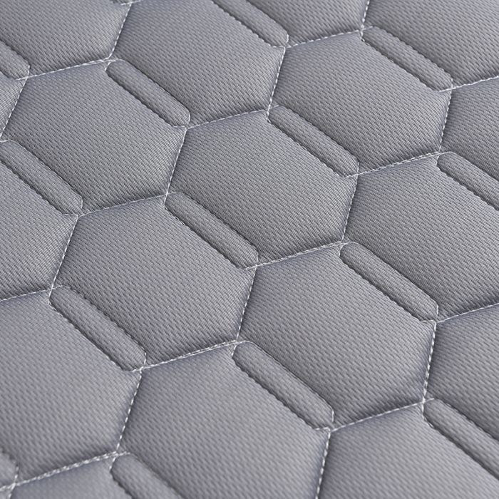 91家纺网 家纺一手货源 找家纺 亿丁点 2023新款四季通用针织乳胶记忆海绵床垫-小床 乳胶灰