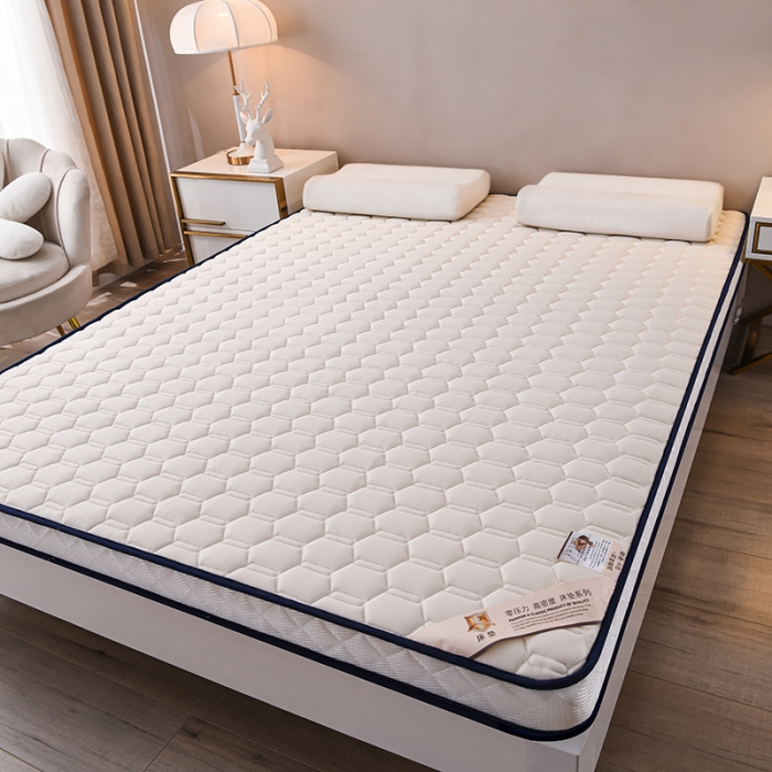 91家纺网 家纺一手货源 找家纺 （总）亿丁点 2023新款四季通用针织乳胶记忆海绵床垫-大床