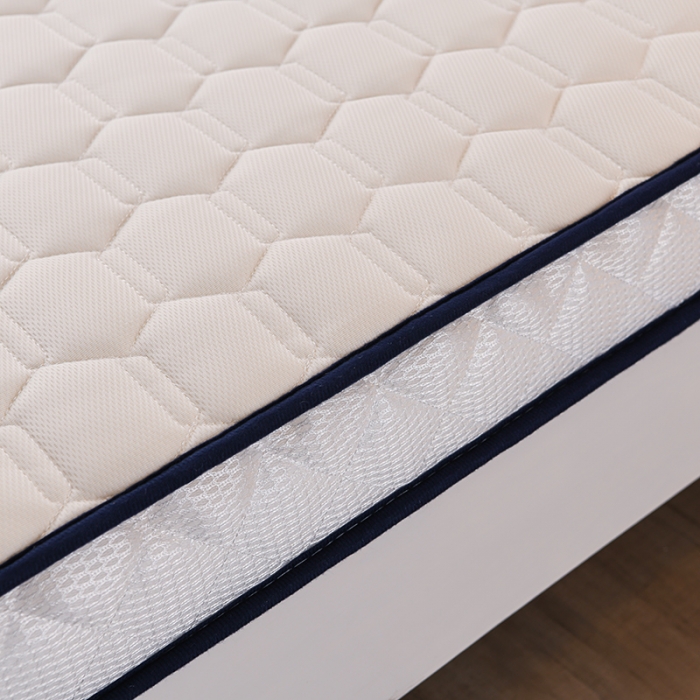 91家纺网 家纺一手货源 找家纺 亿丁点 2023新款四季通用针织乳胶记忆海绵床垫-大床 乳胶白