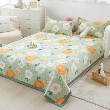 91家纺网 家纺一手货源 找家纺 （总）青竹苑 2022新款牛奶绒床盖多用盖毯学生床垫毛毯