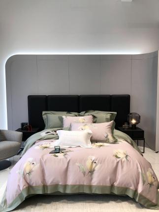 太古汇家居2022新款 数码印花 四件套 卡拉尔-粉