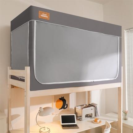 91家纺网 家纺一手货源 找家纺 （总）卓尔居 2025新款纯色系学生蚊帐学生强遮光床帘蚊帐