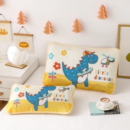 91家纺网 家纺一手货源 找家纺 （总）吉咪兔 2022新款大版卡通冰丝凉席枕套