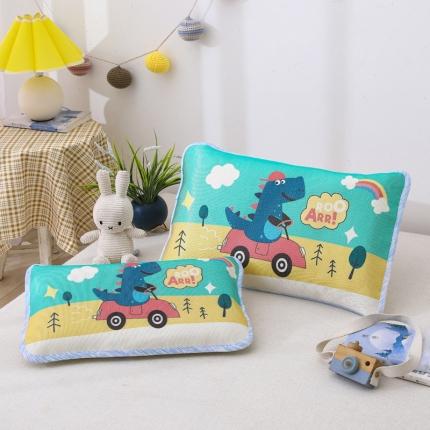 91家纺网 家纺一手货源 找家纺 （总）吉咪兔 2022新款大版卡通冰丝凉席枕套