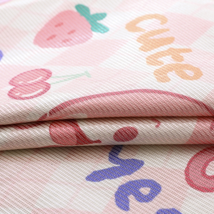 91家纺网 家纺一手货源 找家纺 吉咪兔 2022新款大版卡通冰丝凉席枕套 可爱女孩