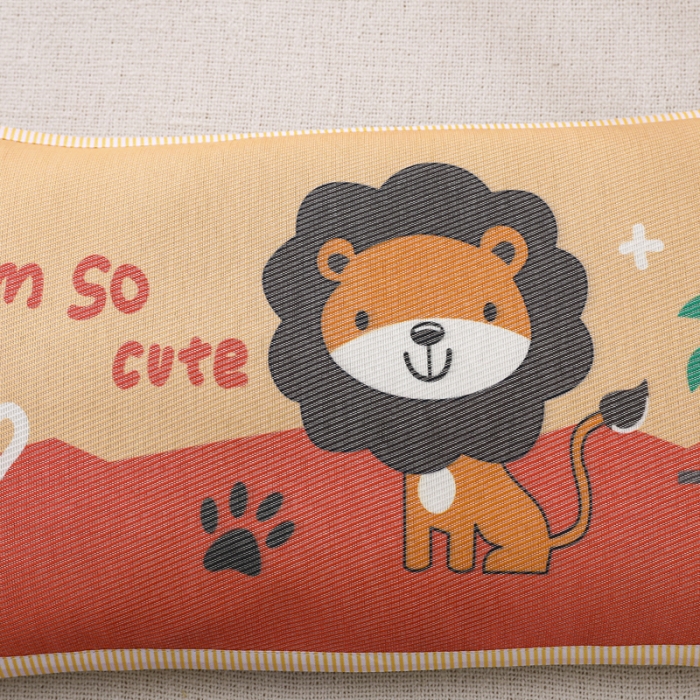 91家纺网 家纺一手货源 找家纺 吉咪兔 2022新款大版卡通冰丝凉席枕套 狮子王