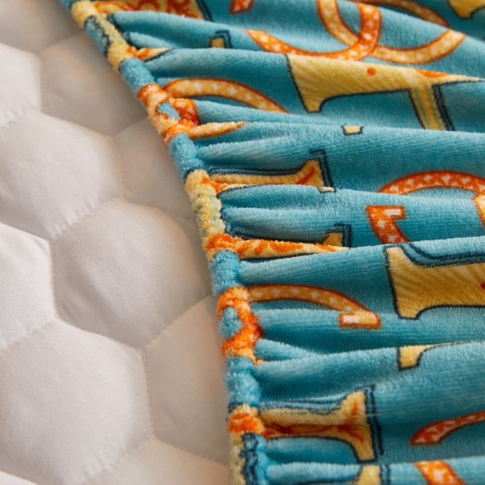 91家纺网 家纺一手货源 找家纺 柔品 2025新款牛奶绒床笠 卡其尔-绿