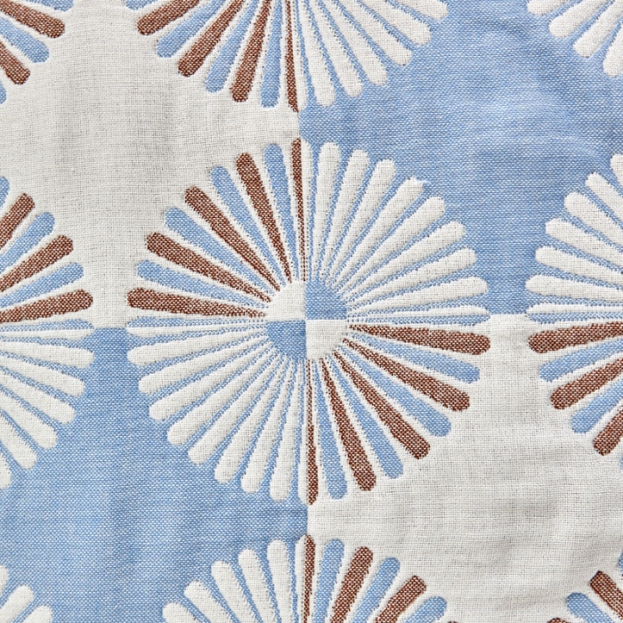 91家纺网 家纺一手货源 找家纺 朴尔  2022年新款波西米亚风全棉四层纱布枕巾一对装 布尔乔亚兰