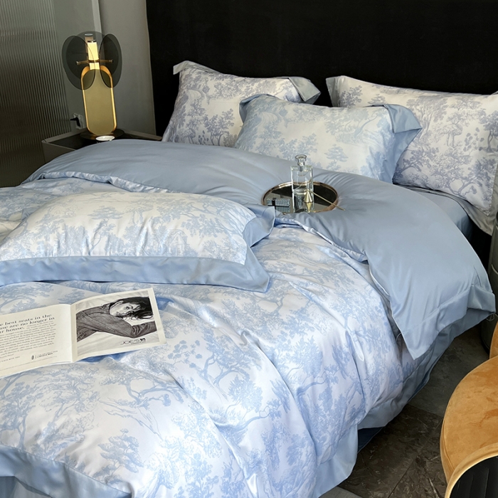 91家纺网 家纺一手货源 找家纺 （总）优悦生活馆 2022新款墨尔本亲肤磨毛四件套