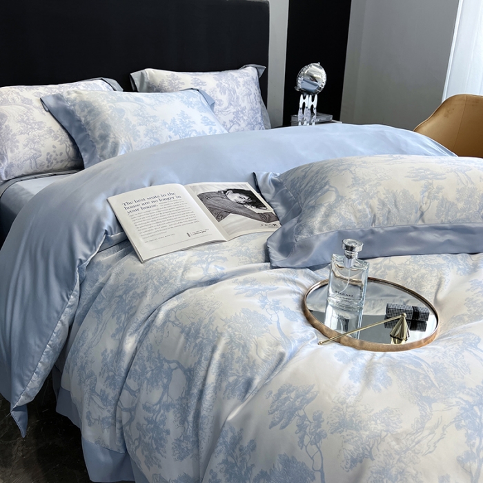 91家纺网 家纺一手货源 找家纺 （总）优悦生活馆 2022新款墨尔本亲肤磨毛四件套