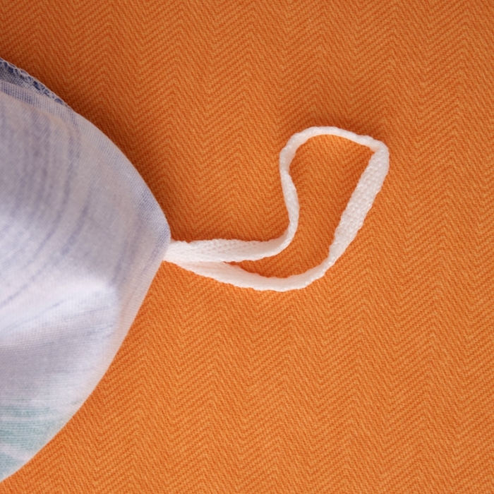 91家纺网 家纺一手货源 找家纺 金纱玉纺2022新款全棉生态大版磨毛四件套羽浪-桔