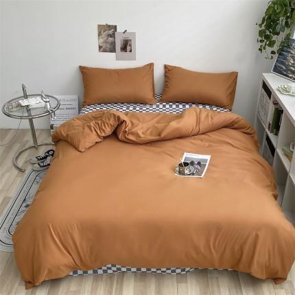 91家纺网 家纺一手货源 找家纺 （总）眠帛 2022新款水洗棉混搭四件套