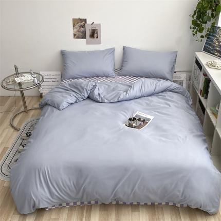 91家纺网 家纺一手货源 找家纺 （总）眠帛 2022新款水洗棉混搭四件套