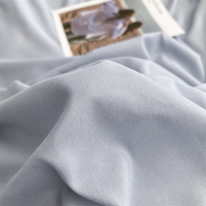 91家纺网 家纺一手货源 找家纺 眠帛 2022新款水洗棉混搭四件套 蓝灰