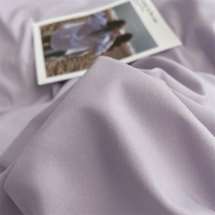 91家纺网 家纺一手货源 找家纺 眠帛 2022新款水洗棉混搭四件套 浅紫