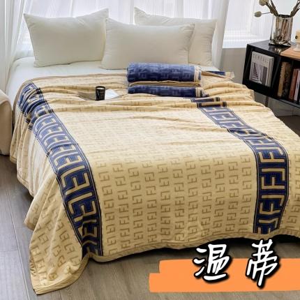 91家纺网 家纺一手货源 找家纺 缔缦 22新款More design AB版复合毛毯 温蒂
