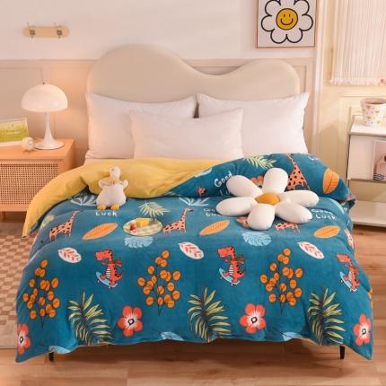 （总）甜之梦家纺2025牛奶绒印花系列单品被套可定制任何尺寸