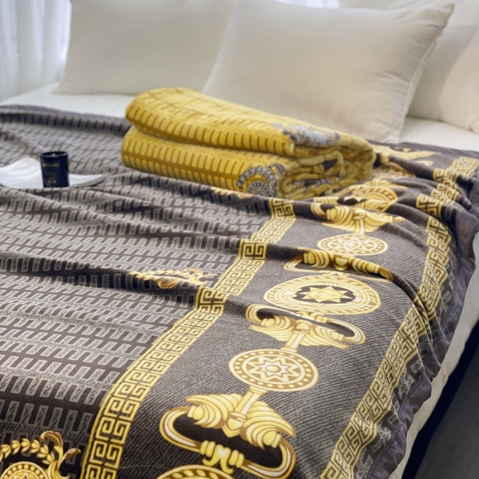 91家纺网 家纺一手货源 找家纺 缔缦 22新款More design AB版复合毛毯 巴特罗