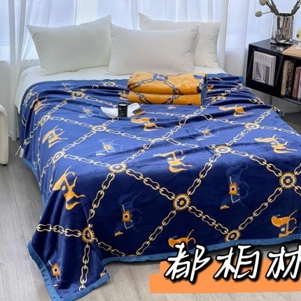 缔缦 22新款More design AB版复合毛毯 都柏林