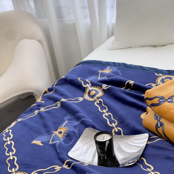 91家纺网 家纺一手货源 找家纺 缔缦 22新款More design AB版复合毛毯 都柏林