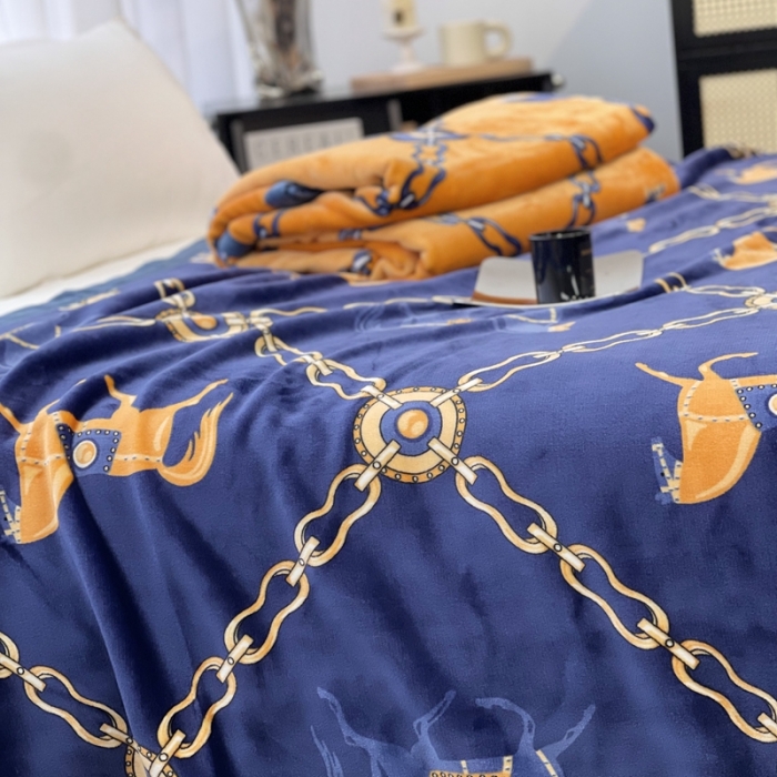 91家纺网 家纺一手货源 找家纺 缔缦 22新款More design AB版复合毛毯 都柏林