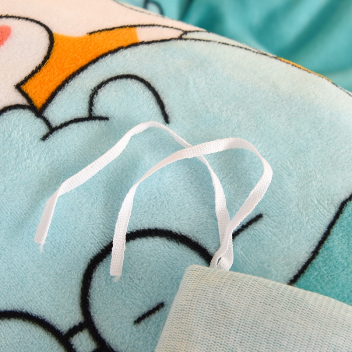 91家纺网 家纺一手货源 找家纺 甜之梦家纺2025新款印花牛奶绒单品被套可定制任何尺寸乖乖熊