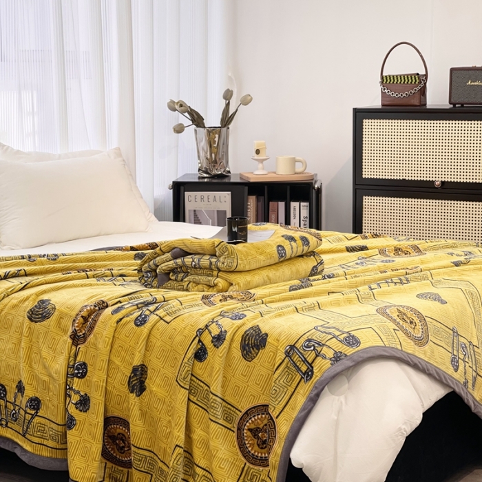 91家纺网 家纺一手货源 找家纺 缔缦 22新款More design AB版复合毛毯 克罗地