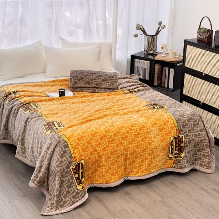 91家纺网 家纺一手货源 找家纺 缔缦 22新款More design AB版复合毛毯 麦尔斯