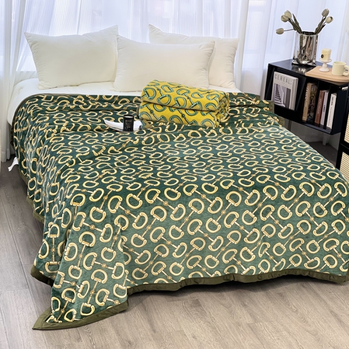 91家纺网 家纺一手货源 找家纺 缔缦 22新款More design AB版复合毛毯 米兰