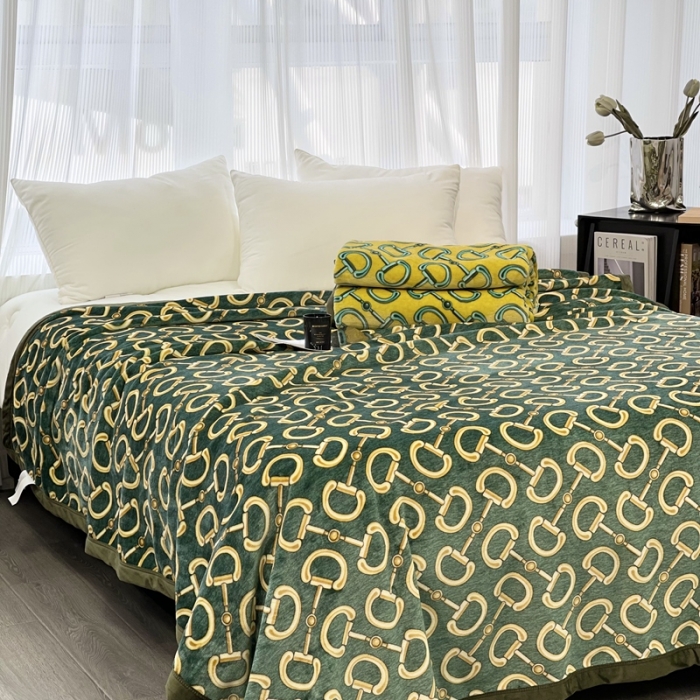 91家纺网 家纺一手货源 找家纺 缔缦 22新款More design AB版复合毛毯 米兰