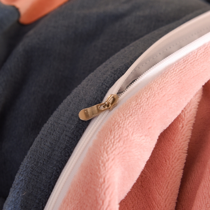 91家纺网 家纺一手货源 找家纺 甜之梦家纺 2025新款印花牛奶绒单品被套可定制任何尺寸 雪花熊