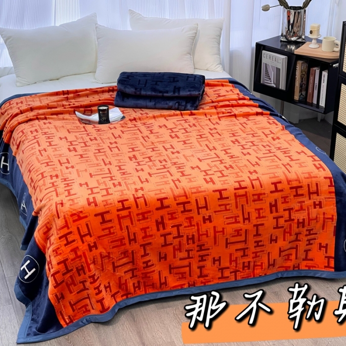 91家纺网 家纺一手货源 找家纺 缔缦 22新款More design AB版复合毛毯 那不勒斯