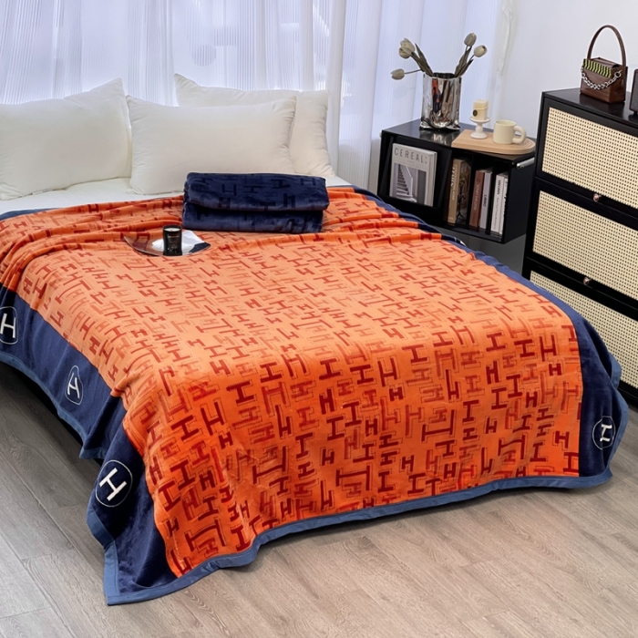 91家纺网 家纺一手货源 找家纺 缔缦 22新款More design AB版复合毛毯 那不勒斯