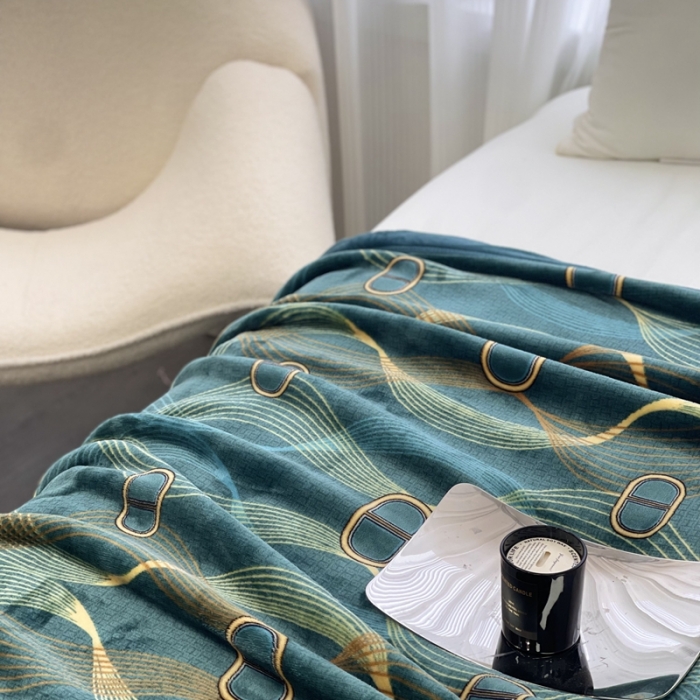 91家纺网 家纺一手货源 找家纺 缔缦 22新款More design AB版复合毛毯 西奥多