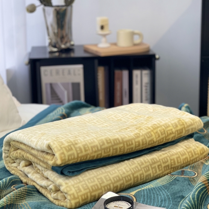 91家纺网 家纺一手货源 找家纺 缔缦 22新款More design AB版复合毛毯 西奥多